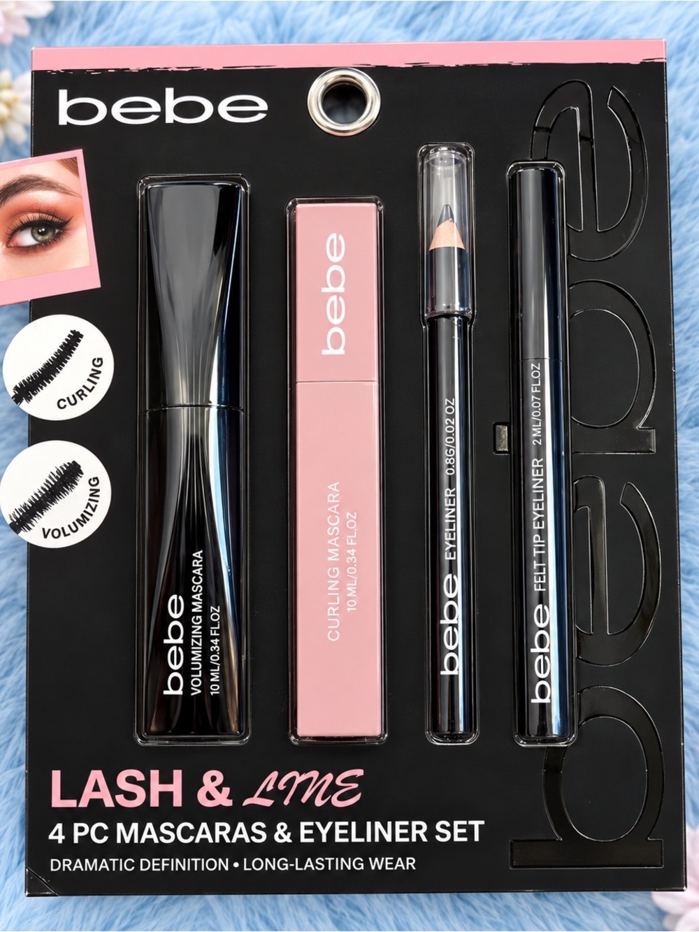 bebe Lash & Line 4-Piece Eye Set - new